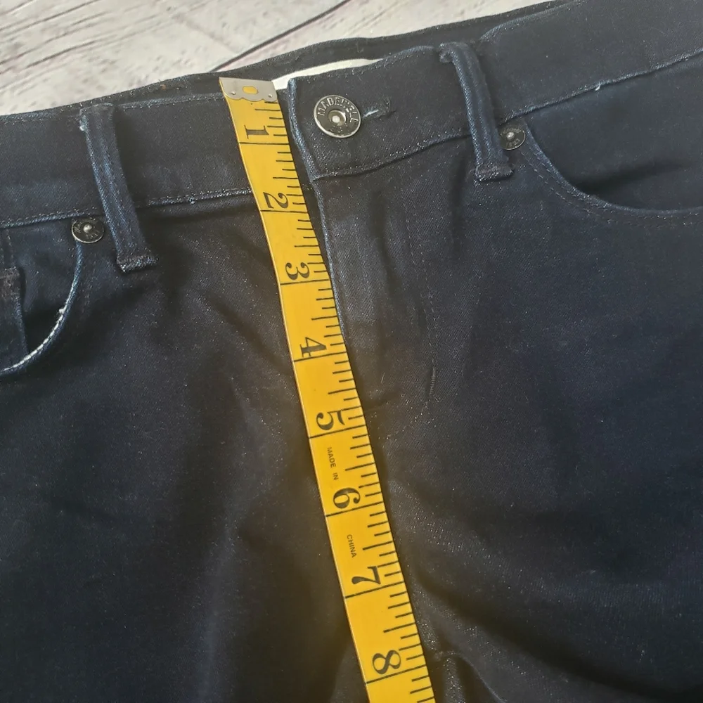 Madewell Dark Wash Mid-Rise Jeggings size 26 - Picture 12 of 14